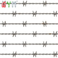 PVC Coated Military Wire Barbed Wire Fence